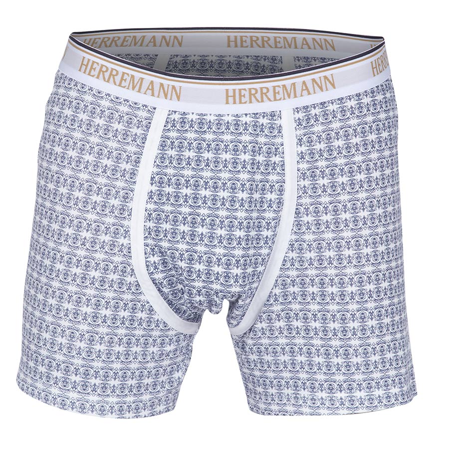 Boxershorts til herre - Halgeir - Harpe - Blå