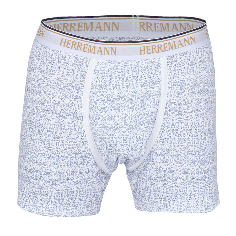 Boxershorts til herre - Halgeir - Kunstvev - Blå